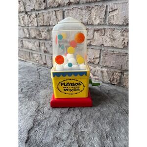 Playskool See‎ Inside Mixer Vintage Toy Educational Fun Balls Crank